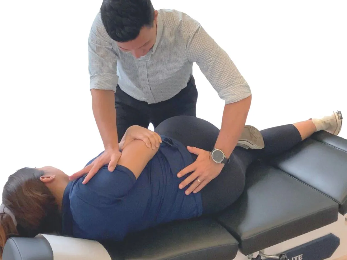 Lower back Chiropractic Treatment image